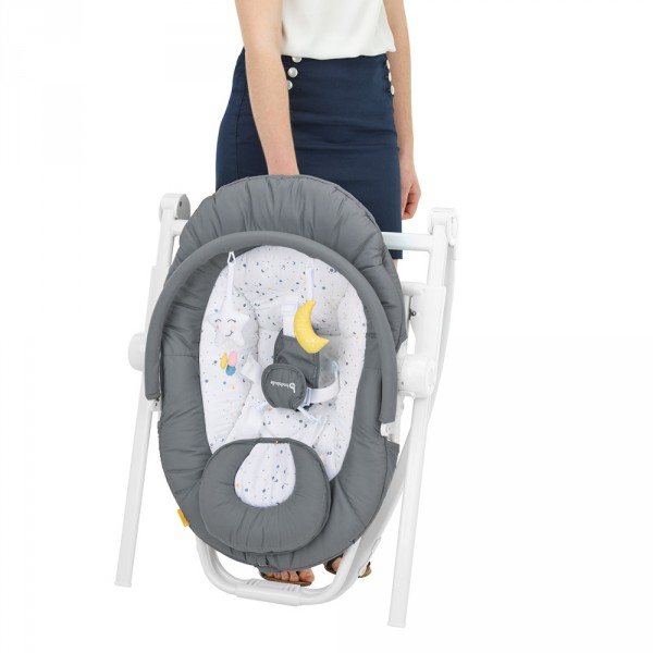 Transat bébé haut compact'up moonlight Badabulle
