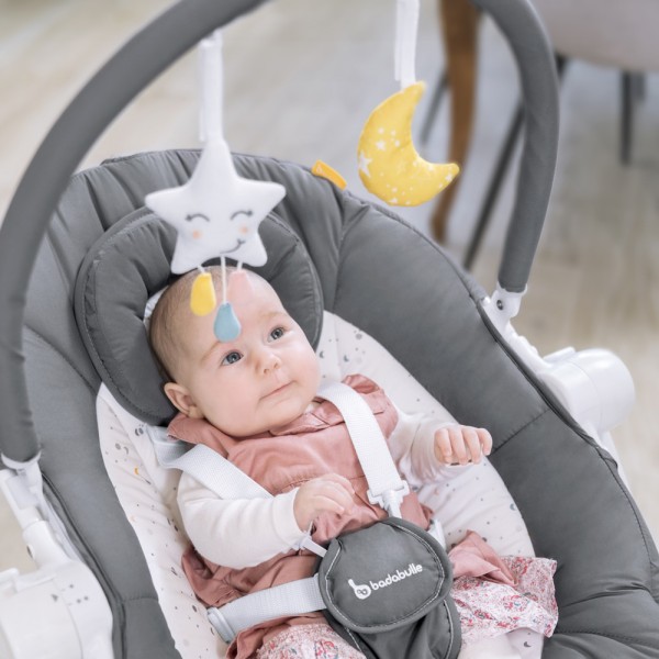 Transat bébé haut compact'up moonlight Badabulle