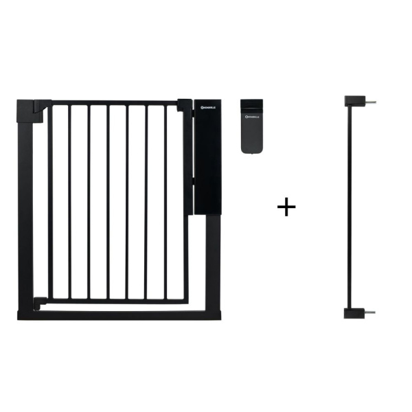 Pack barrière de sécurité safe & pass avec extension 7 cm Badabulle
