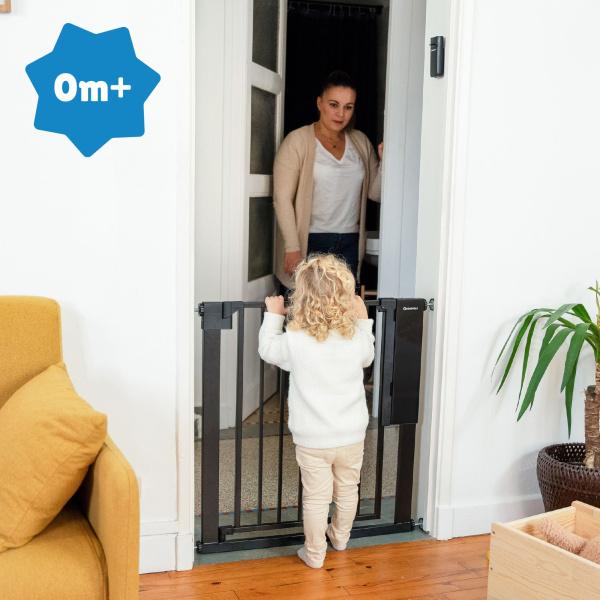 Pack barrière de sécurité safe & pass avec extension 7 cm Badabulle