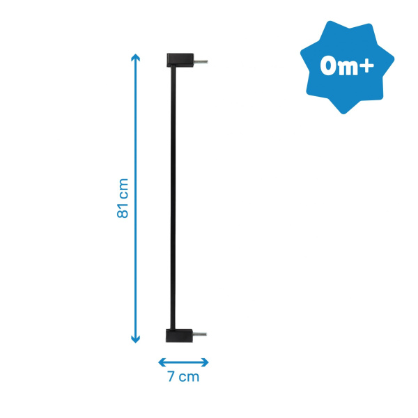 Pack barrière de sécurité safe & pass avec extension 7 cm Badabulle