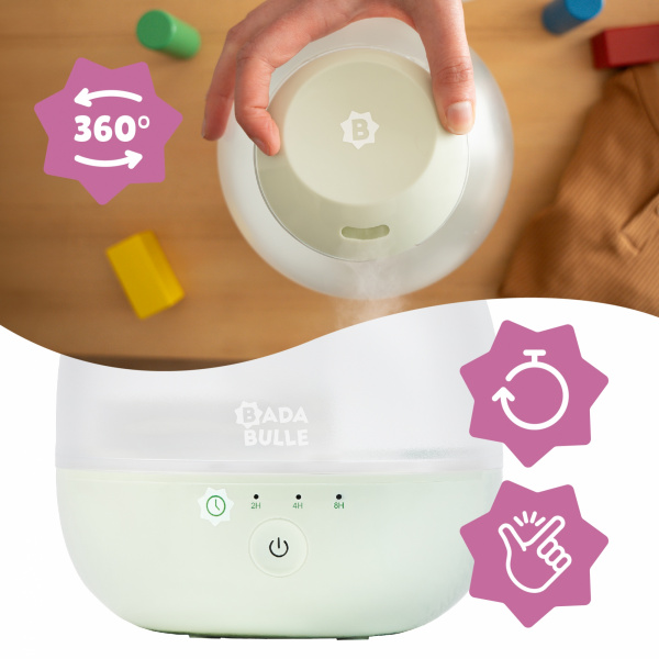Humidificateur - veilleuse bubble Badabulle