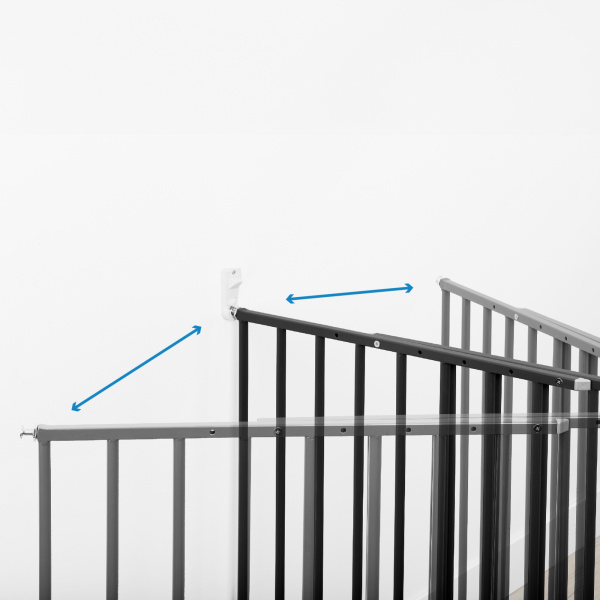 Barrière de sécurité safe & protect xl noire Badabulle