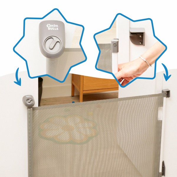 Barrière de sécurité rétractable safe & roll Badabulle