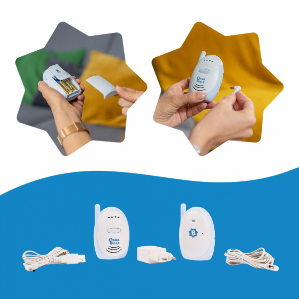 Babyphone audio 300m Badabulle