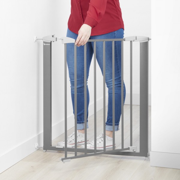 Barrière de sécurité safe & lock métal 73-81.5 cm Badabulle