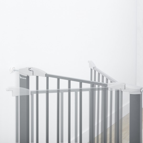 Barrière de sécurité safe & lock métal 73-81.5 cm Badabulle