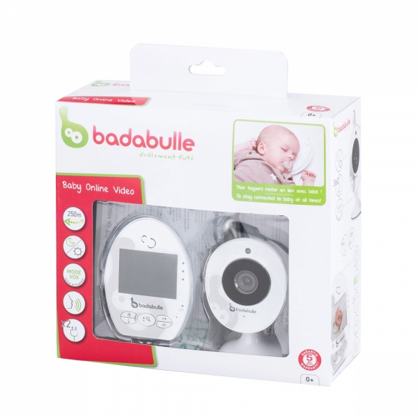 Babyphone baby online vidéo Badabulle