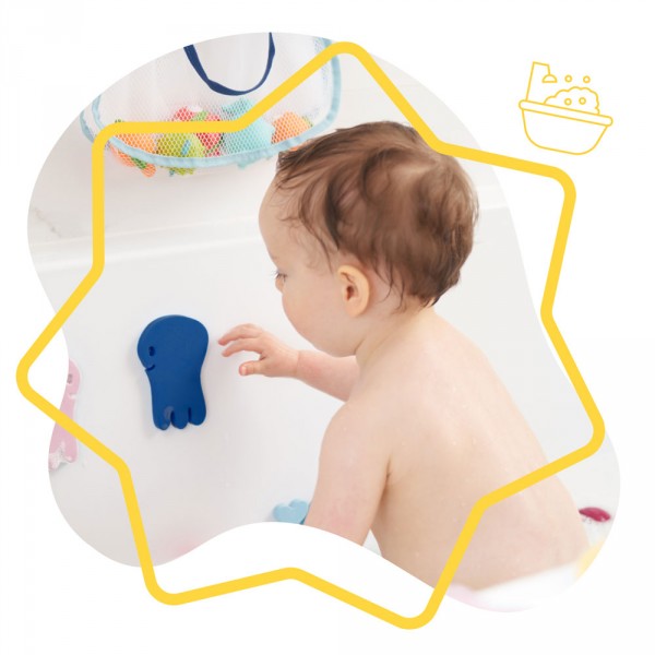 Jouet de bain bébé puzzle Badabulle