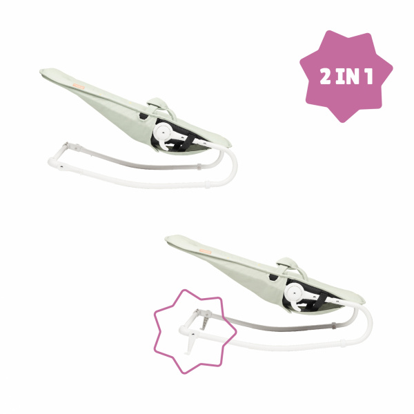 Transat bébé pliable easy lichen Badabulle