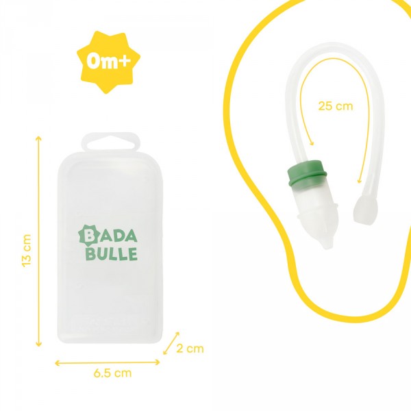 Mouche-bébé souple blanc Badabulle