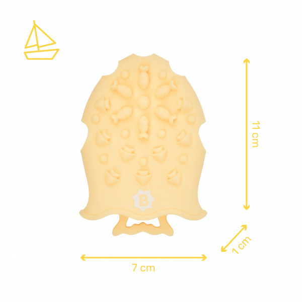 Brosse de massage en silicone Badabulle