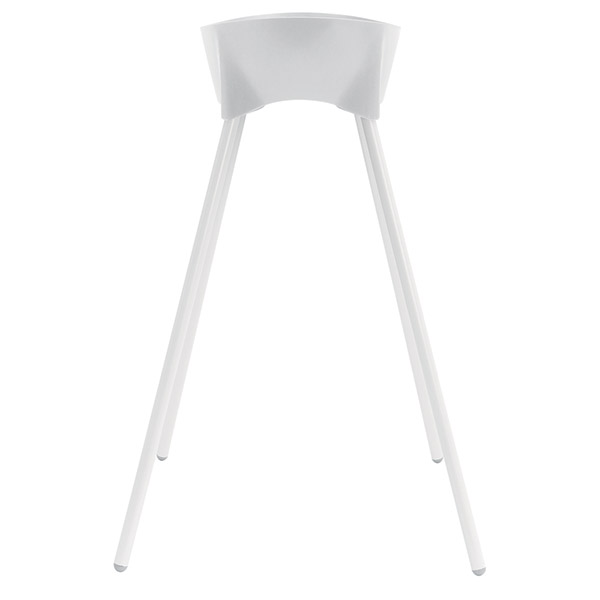 Support de baignoire - blanc neige Luma