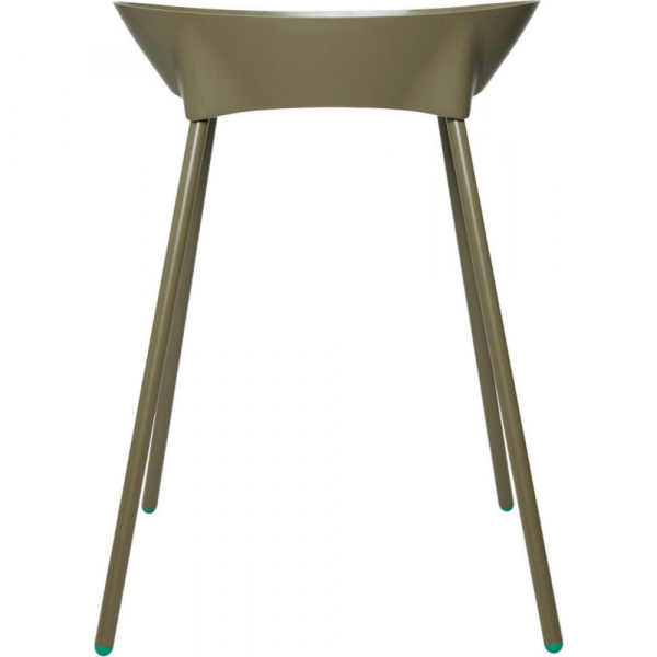 Baignoire avec support vert olive Luma