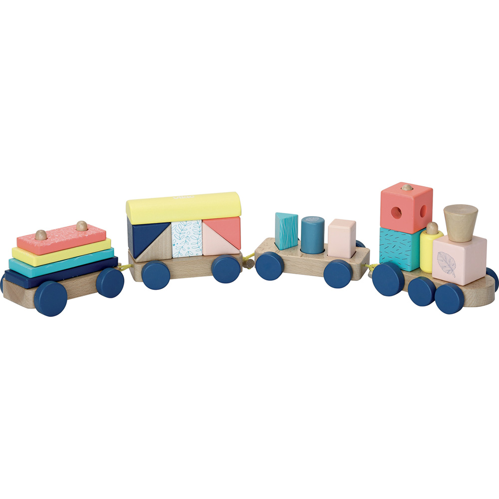 Jouet Bebe Train De Cubes Sous La Canopee De Vilac Sur Allobebe