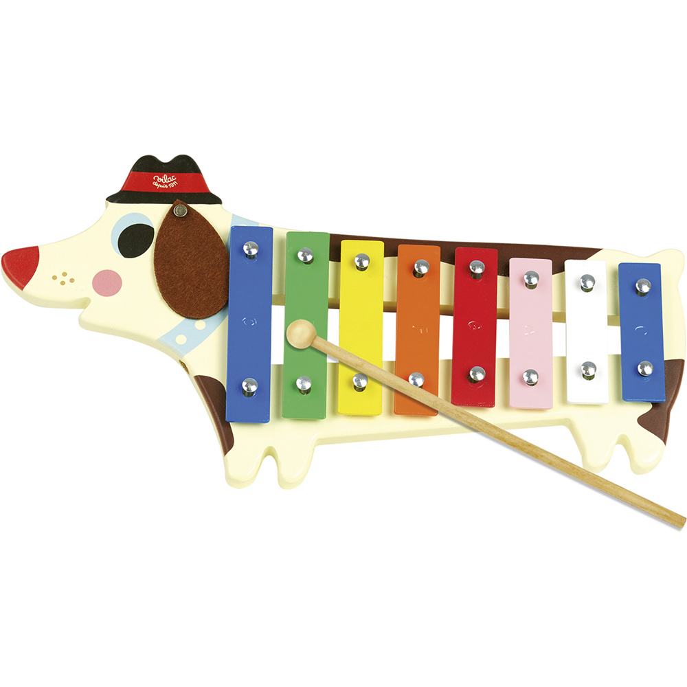 Jouet métallophone toutou ingela p.arrhenius de Vilac sur allobébé