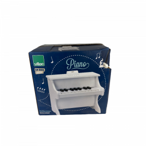 Les imparfaits - piano en bois 18 touches blanc Vilac