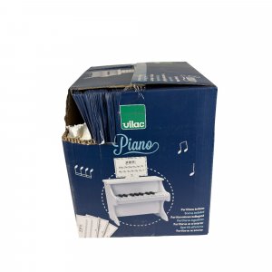 Les imparfaits - piano en bois 18 touches blanc Vilac