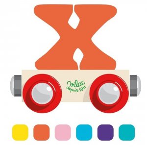 Lettre wagon x Vilac