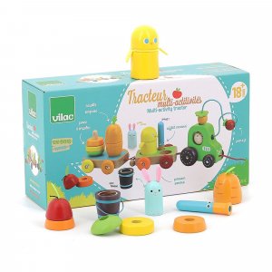 Tracteur multi-activités jour de récolte Vilac