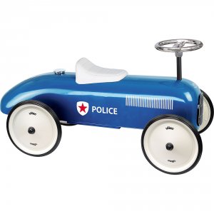 Porteur voiture vintage police Vilac