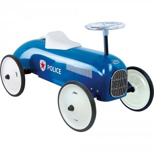 Porteur voiture vintage police Vilac
