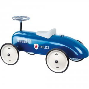 Porteur voiture vintage police Vilac