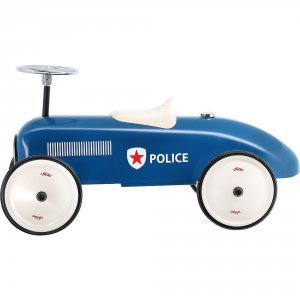 Porteur voiture vintage police Vilac