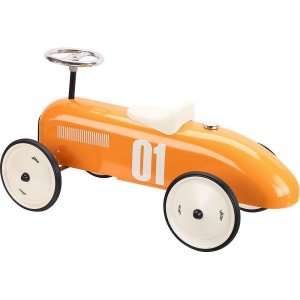 Porteur voiture vintage orange Vilac