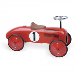 Porteur bébé voiture vintage rouge Vilac
