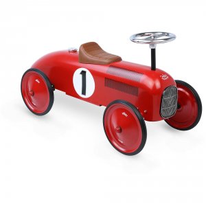 Porteur bébé voiture vintage rouge Vilac