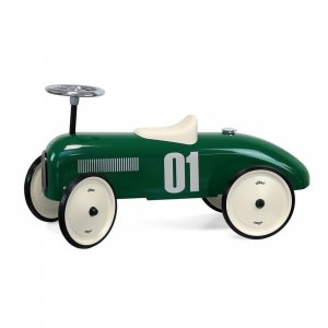 Porteur voiture vintage vert so british Vilac