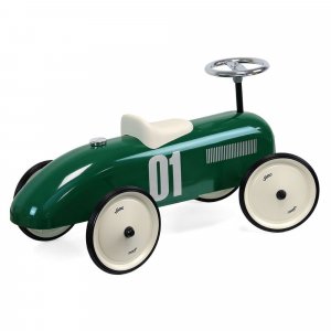 Porteur voiture vintage vert so british Vilac