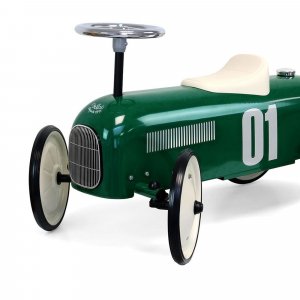Porteur voiture vintage vert so british Vilac