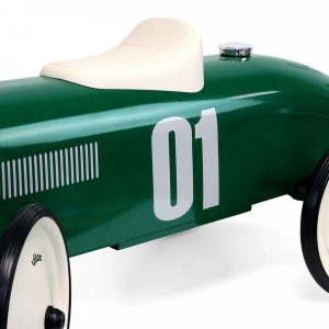 Porteur voiture vintage vert so british Vilac