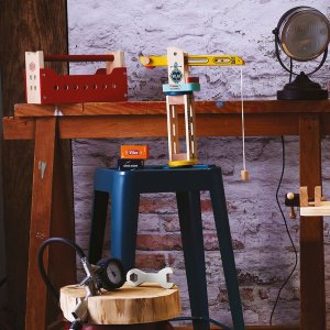 Grue en bois de docker Vilac