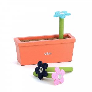 Jeu d'éveil multi-activités en bois jardin Vilac