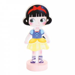 Jeu enfant poupée magnétique mia à habiller Vilac