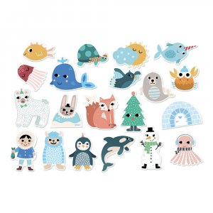 Magnets pour enfant iceland - michelle carlslund Vilac