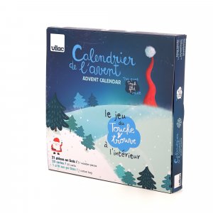 Touche et trouve calendrier de l'avent Vilac