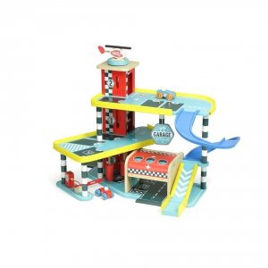 Jouet en bois garage vilacity Vilac