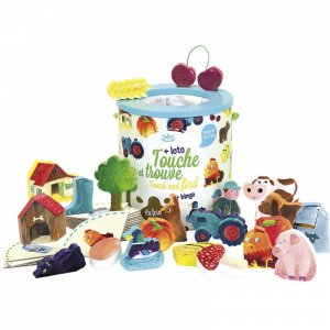 Jeu de reconnaissance touche et trouve la ferme Vilac