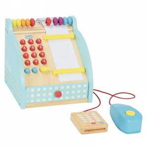 Caisse enregistreuse en bois jour de marché Vilac