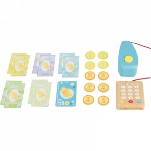 Caisse enregistreuse en bois jour de marché Vilac