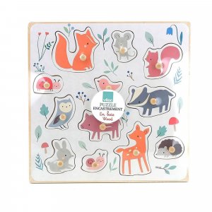 Puzzle encastrement en bois Vilac