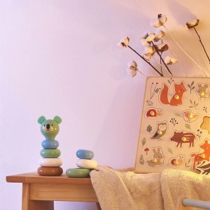 Puzzle encastrement en bois Vilac