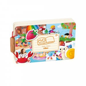 Livre puzzles pour enfant les 4 saisons Vilac