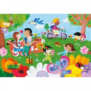 Livre puzzles pour enfant les 4 saisons Vilac