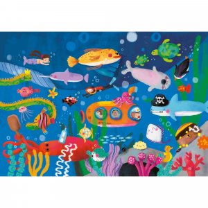 Livre puzzles pour enfant le voyage Vilac