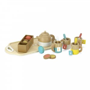 Dinette en bois pour enfant service à thé Vilac
